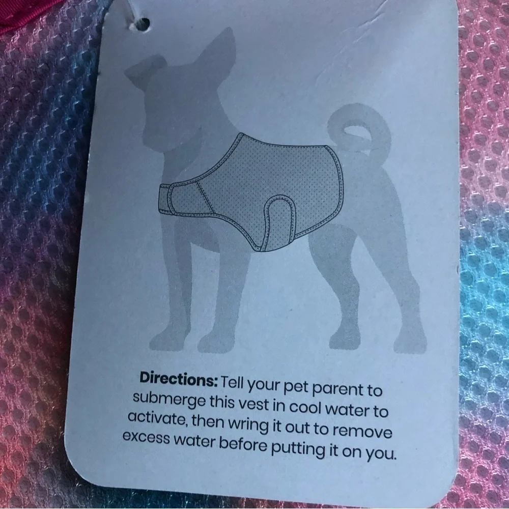 NWT Youly cooling dog vest L